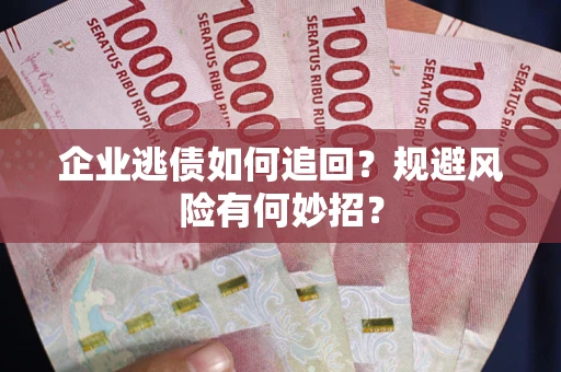 武汉企业逃债如何追回？规避风险有何妙招？