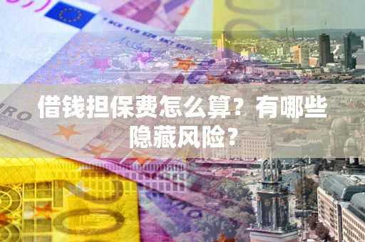 武汉借钱担保费怎么算？有哪些隐藏风险？
