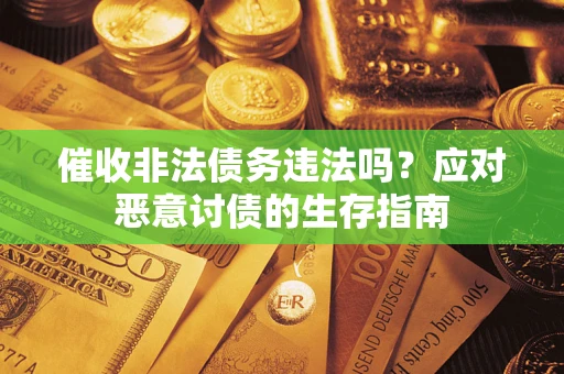 武汉催收非法债务违法吗？应对恶意讨债的生存指南