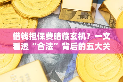 武汉借钱担保费暗藏玄机？一文看透“合法”背后的五大关键陷阱