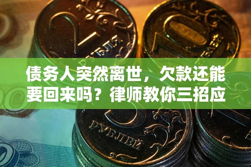 武汉债务人突然离世，欠款还能要回来吗？律师教你三招应对