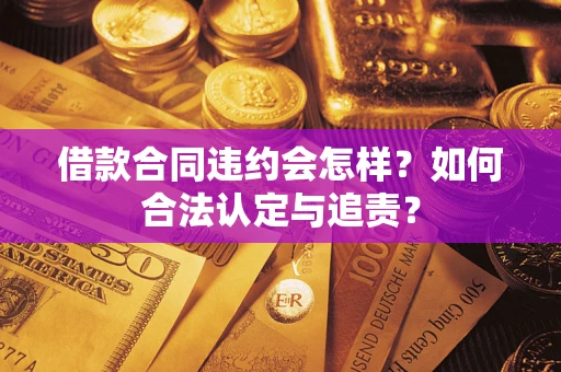 武汉借款合同违约会怎样？如何合法认定与追责？