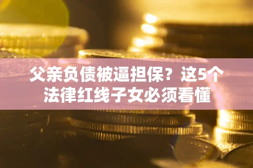 武汉父亲负债被逼担保？这5个法律红线子女必须看懂