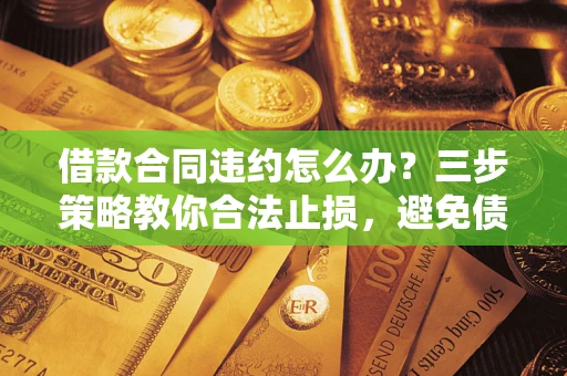武汉借款合同违约怎么办？三步策略教你合法止损，避免债务危机升级