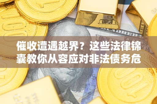 武汉催收遭遇越界？这些法律锦囊教你从容应对非法债务危机